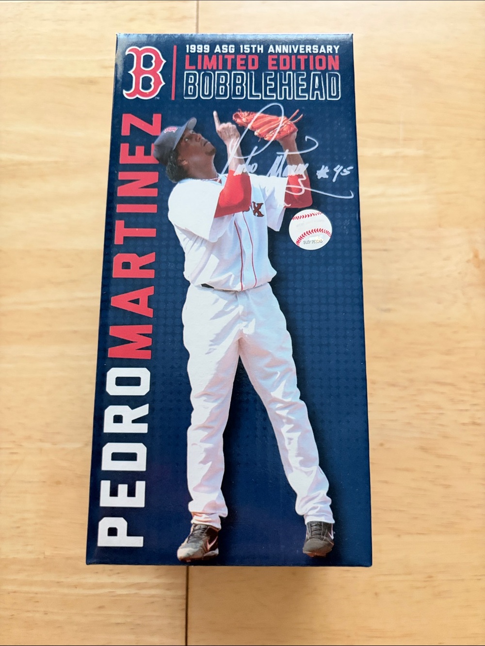 Forever Collectibles Pedro Martinez Navy, White & Red Bobblehead